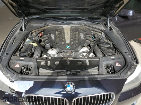 2012 BMW 5 Series 550i with VIN WBAFR9C55CDX79238, listed as a Copart auction lot 50351875 with 112,904 mi miles and Salvage Title. Bid and sale history available at carsss.com. Image 11.