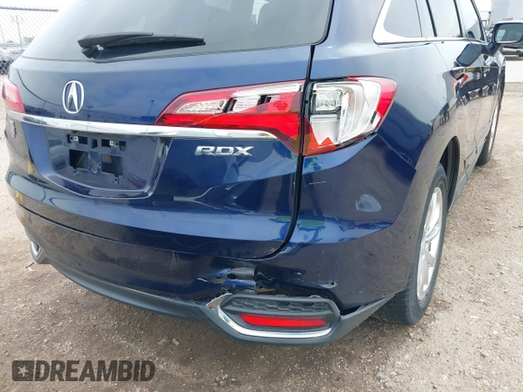 2017 Acura RDX w/Technology Pkg with VIN 5J8TB3H55HL018465, listed as a IAAI auction lot 41869076 with 97,359 mi miles. Bid and sale history available at carsss.com. Image 6.