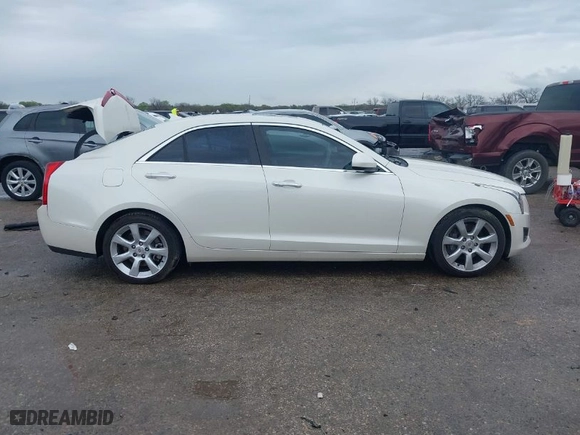 2014 Cadillac ATS Standard RWD with VIN 1G6AA5RX0E0185448, listed as a IAAI auction lot 41910150 with 179,969 mi miles. Bid and sale history available at carsss.com. Image 13.