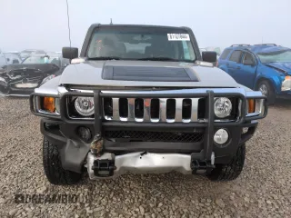 2008 Hummer H3 with VIN 5GTEN33E988187406, listed as a Copart auction lot 81127844 with 118,145 mi miles and Salvage Title. Bid and sale history available at DreamBid. Image 5.