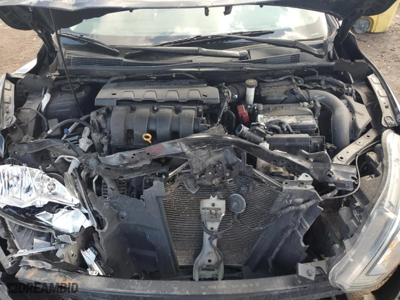 2018 Nissan Sentra SV with VIN 3N1AB7AP8JY242046, listed as a Copart auction lot 50616505 with 141,048 mi miles and Salvage Title. Bid and sale history available at carsss.com. Image 12.