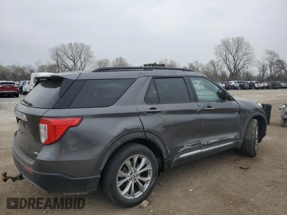 2020 Ford Explorer XLT z VIN 1FMSK8DH4LGB63954, wystawiony jako Copart lot #52494755 z przebiegiem 57 864 mil mil oraz Szkoda całkowita • Salvage title. Historia ofert i sprzedaży dostępna na DreamBid. Obrazek 3.