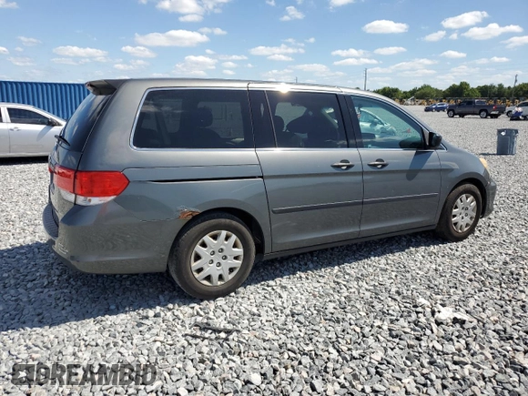 2008 Honda Odyssey LX with VIN 5FNRL38278B040028, listed as a Copart auction lot 52978065 with 255,333 mi miles and Clean Title. Bid and sale history available at carsss.com. Image 3.