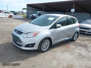 2014 Ford C-Max Energi SEL with VIN 1FADP5CU2EL513254, listed as a IAAI auction lot 41502725 with 132,993 mi miles. Bid and sale history available at carsss.com. Image 2.