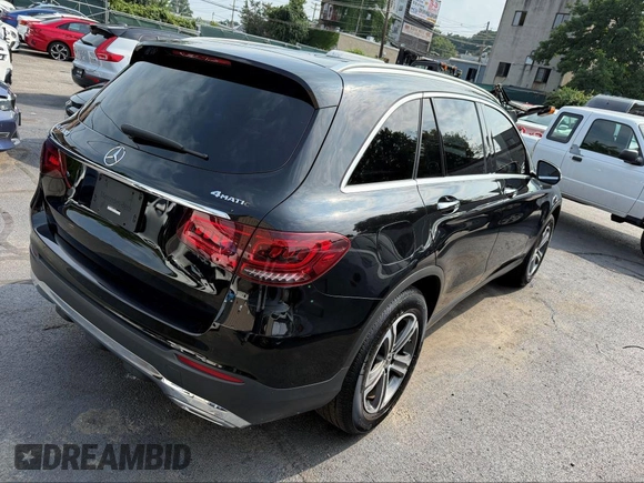 2020 Mercedes-Benz GLC 300 with VIN W1N0G8EB8LF763463, listed as a IAAI auction lot 42889449 with 44,937 mi miles and . Bid and sale history available at DreamBid. Image 4.