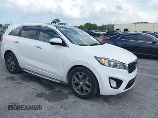 2016 Kia Sorento SX z VIN 5XYPK4A50GG109816, wystawiony jako IAAI lot #42319931 z przebiegiem 170 539 mil mil oraz . Historia ofert i sprzedaży dostępna na DreamBid. Obrazek 1.