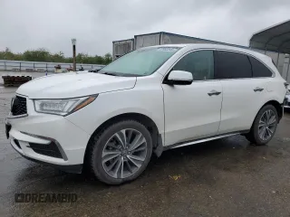 2020 Acura MDX Technology z VIN 5J8YD3H5XLL005025, wystawiony jako Copart lot #47982295 z przebiegiem 71 064 mil mil oraz Szkoda całkowita • Salvage title. Historia ofert i sprzedaży dostępna na DreamBid. Obrazek 1.