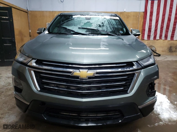 2022 Chevrolet Traverse LT Cloth with VIN 1GNEVGKWXNJ126196, listed as a Copart auction lot 42324735 with 58,415 mi miles and Clean Title. Bid and sale history available at carsss.com. Image 5.