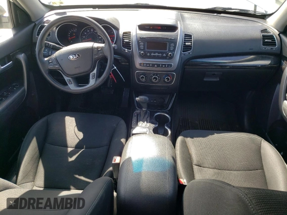 2014 Kia Sorento LX with VIN 5XYKTCA63EG481383, listed as a Copart auction lot 48865185 with 105,118 mi miles and Salvage Title. Bid and sale history available at carsss.com. Image 8.