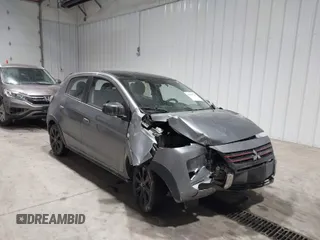 2023 Mitsubishi Mirage Black Edition z VIN ML32AWHJ9PH004889, wystawiony jako IAAI lot #41561789 z przebiegiem 11 270 mil mil oraz . Historia ofert i sprzedaży dostępna na DreamBid. Obrazek 1.