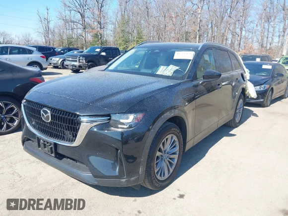 2024 Mazda CX-90 Preferred Plus with VIN JM3KKCHD7R1110327, listed as a IAAI auction lot 41711481 with 24,871 mi miles and . Bid and sale history available at DreamBid. Image 16.
