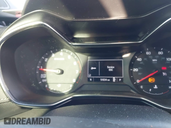 2022 Chevrolet TrailBlazer ACTIV with VIN KL79MVSL4NB027971, listed as a IAAI auction lot 41700101 with 51,034 mi miles. Bid and sale history available at carsss.com. Image 7.