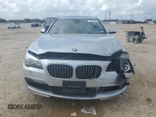 2015 BMW 7 Series 740Li xDrive with VIN WBAYF4C57FGS99225, listed as a Copart auction lot 82167004 with 145,711 mi miles and Salvage Title. Bid and sale history available at carsss.com. Image 5.