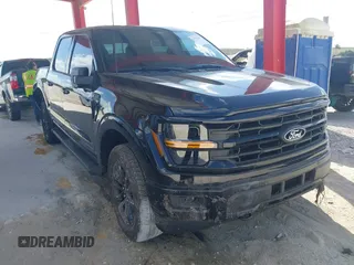 2024 Ford F-150 XLT with VIN 1FTFW3LDXRFB56503, listed as a IAAI auction lot 41571883 with 2,260 mi miles. Bid and sale history available at carsss.com. Image 1.