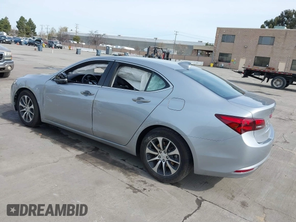 2017 Acura TLX w/Technology Pkg with VIN 19UUB1F55HA003584, listed as a IAAI auction lot 41812536 with 23,192 mi miles. Bid and sale history available at carsss.com. Image 3.
