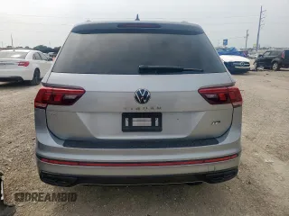 2023 Volkswagen Tiguan SE R-Line Black with VIN 3VVCB7AX5PM128335, listed as a Copart auction lot 56128305 with 21,524 mi miles and Salvage title. Bid and sale history available at DreamBid. Image 6.