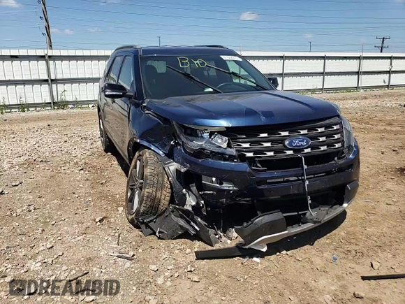 2017 Ford Explorer XLT with VIN 1FM5K8D85HGC03768, listed as a Copart auction lot 61858975 with 96,909 mi miles and Salvage title. Bid and sale history available at DreamBid. Image 13.