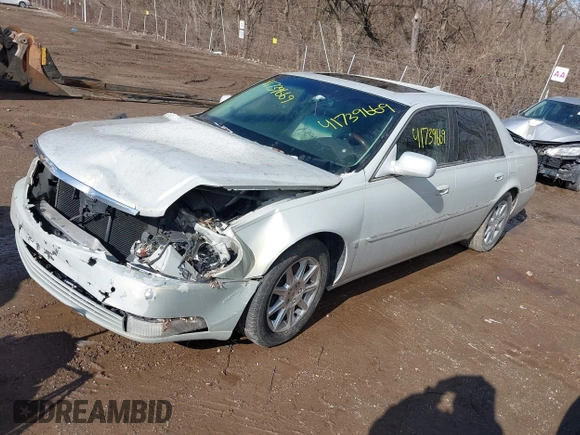 2010 Cadillac DTS w/1SC with VIN 1G6KD5EY2AU105662, listed as a IAAI auction lot 41739669 with 126,335 mi miles. Bid and sale history available at carsss.com. Image 2.