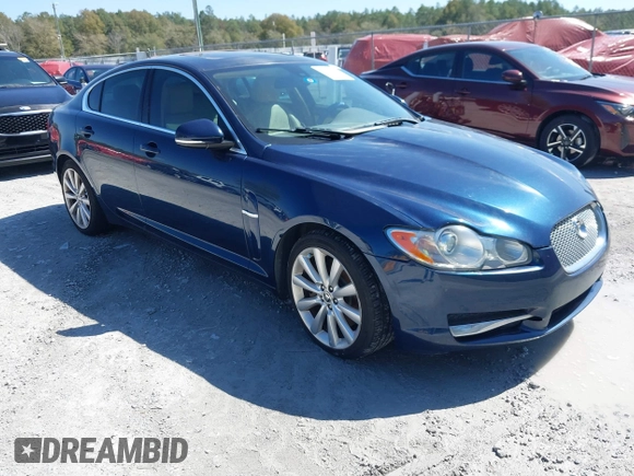 2010 Jaguar XF Premium Luxury with VIN SAJWA0GB5ALR78767, listed as a IAAI auction lot 41733047 with 1 mi miles. Bid and sale history available at carsss.com. Image 1.