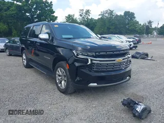 2023 Chevrolet Suburban Premier with VIN 1GNSKFKDXPR385697, listed as a IAAI auction lot 42601771 with 75,487 mi miles and . Bid and sale history available at DreamBid. Image 1.