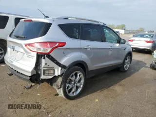 2015 Ford Escape Titanium with VIN 1FMCU0JX5FUA08248, listed as a Copart auction lot 53635435 with 120,010 mi miles and Salvage Title. Bid and sale history available at DreamBid. Image 3.