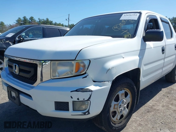 2009 Honda Ridgeline RT with VIN 5FPYK16269B109807, listed as a IAAI auction lot 42056354 with Not Provided miles. Bid and sale history available at carsss.com. Image 6.