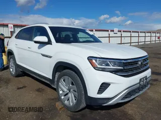 2022 Volkswagen Atlas SE z VIN 1V2HE2CA8NC224402, wystawiony jako IAAI lot #41964747 z przebiegiem 50 233 mil mil oraz . Historia ofert i sprzedaży dostępna na DreamBid. Obrazek 1.