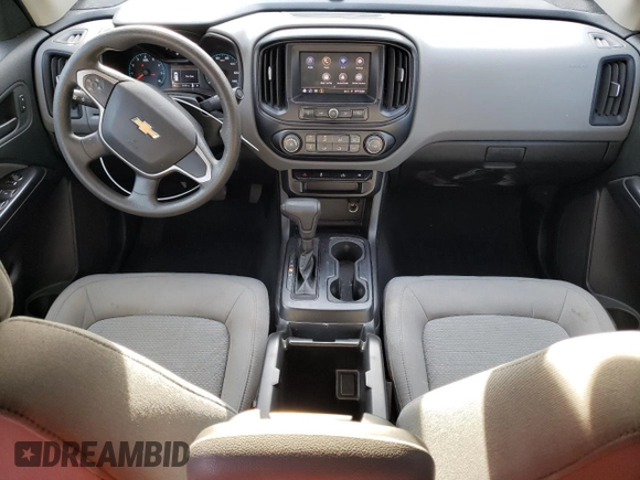 2021 Chevrolet Colorado 2WD Work Truck with VIN 1GCGSBEN8M1299200, listed as a Copart auction lot 41637655 with 51,757 mi miles and Salvage title. Bid and sale history available at DreamBid. Image 8.