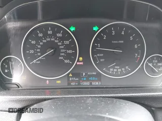 2015 BMW 3 Series 328i with VIN WBA3C1C53FK119723, listed as a IAAI auction lot 41871200 with 112,552 mi miles and . Bid and sale history available at carsss.com. Image 16.