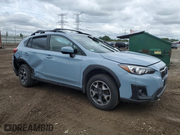 2019 Subaru Crosstrek Premium with VIN JF2GTAEC9KH289271, listed as a Copart auction lot 58086805 with 35,213 mi miles and Salvage title. Bid and sale history available at DreamBid. Image 4.