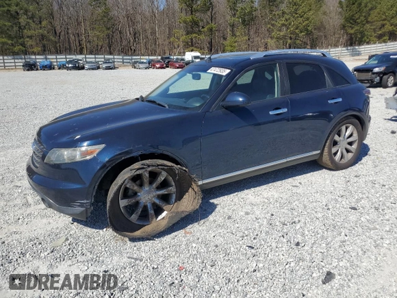 2006 Infiniti FX35 with VIN JNRAS08U96X105111, listed as a Copart auction lot 47472935 with 274,268 mi miles and Salvage Title. Bid and sale history available at carsss.com. Image 1.