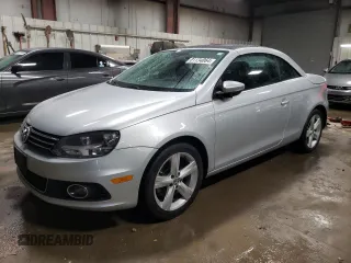 2012 Volkswagen Eos Lux with VIN WVWFW7AH8CV000549, listed as a Copart auction lot 81134064 with 47,432 mi miles and Salvage Title. Bid and sale history available at DreamBid. Image 1.