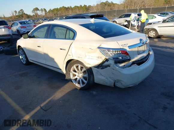 2013 Buick LaCrosse Touring with VIN 1G4GJ5E32DF162786, listed as a IAAI auction lot 41327452 with 221,117 mi miles and . Bid and sale history available at DreamBid. Image 3.