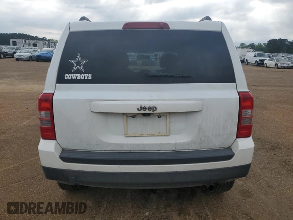 2015 Jeep Patriot Sport with VIN 1C4NJPBA7FD143773, listed as a Copart auction lot 50975985 with 144,808 mi miles and Salvage Title. Bid and sale history available at carsss.com. Image 6.