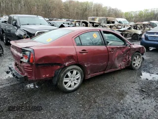 2006 Mitsubishi Galant ES with VIN 4A3AB36F66E064595, listed as a Copart auction lot 51747045 with 177,944 mi miles and Salvage Title. Bid and sale history available at carsss.com. Image 3.