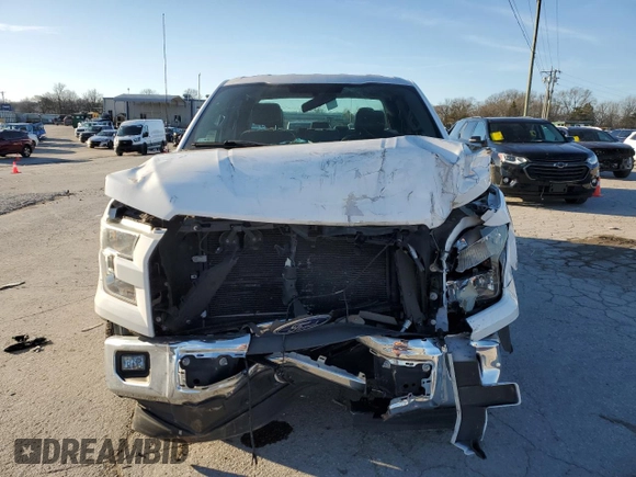 2017 Ford F-150 XL with VIN 1FTEX1CF4HKC30650, listed as a Copart auction lot 43618595 with 51,365 mi miles and Clean Title. Bid and sale history available at carsss.com. Image 5.