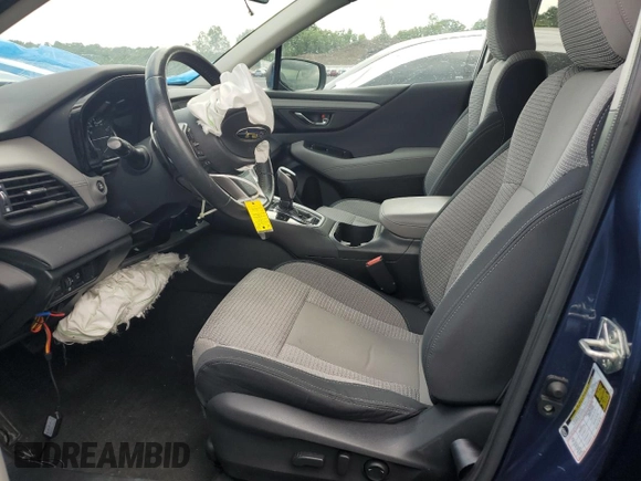 2021 Subaru Outback Premium with VIN 4S4BTAFC5M3101218, listed as a Copart auction lot 58710095 with 48,700 mi miles and Salvage title. Bid and sale history available at DreamBid. Image 7.