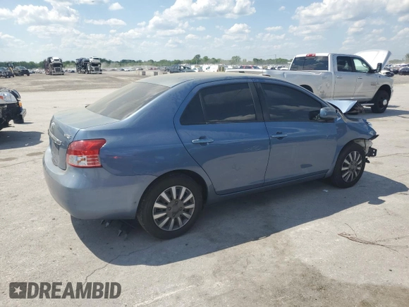 2009 Toyota Yaris with VIN JTDBT903191331207, listed as a Copart auction lot 54570165 with 232,601 mi miles and Salvage Title. Bid and sale history available at DreamBid. Image 3.
