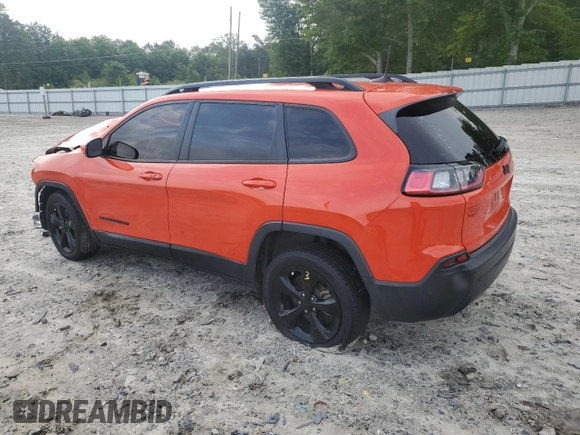 2021 Jeep Cherokee Altitude with VIN 1C4PJLLBXMD134300, listed as a Copart auction lot 54477235 with 153,002 mi miles and Salvage title. Bid and sale history available at DreamBid. Image 2.
