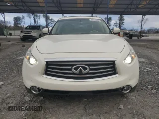 2016 Infiniti QX70 z VIN JN8CS1MU7GM670825, wystawiony jako Copart lot #43550055 z przebiegiem 61 773 mil mil oraz Szkoda całkowita • Salvage title. Historia ofert i sprzedaży dostępna na DreamBid. Obrazek 5.