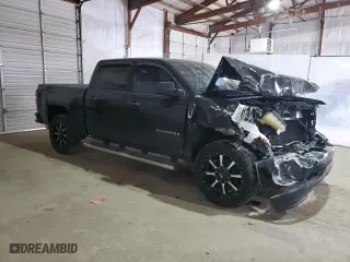 2018 Chevrolet Silverado 1500 Custom with VIN 3GCUKPEC7JG455805, listed as a Copart auction lot 49181335 with 0 mi miles and Salvage Title. Bid and sale history available at carsss.com. Image 4.