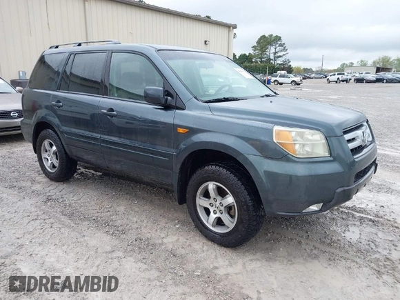 2006 Honda Pilot EX with VIN 5FNYF28406B047964, listed as a IAAI auction lot 41898134 with 217,877 mi miles and . Bid and sale history available at DreamBid. Image 1.