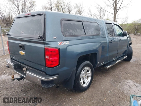 2014 Chevrolet Silverado 1500 LT with VIN 1GCVKREC8EZ179818, listed as a IAAI auction lot 41912365 with 57,167 mi miles. Bid and sale history available at carsss.com. Image 4.