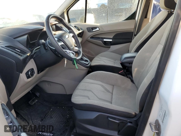 2015 Ford Transit Connect XLT with VIN NM0GS9F74F1224602, listed as a Copart auction lot 42692325 with 107,408 mi miles and Salvage title. Bid and sale history available at DreamBid. Image 7.