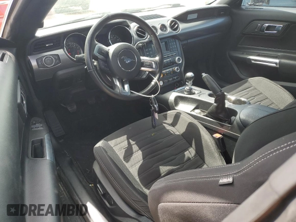 2017 Ford Mustang GT with VIN 1FA6P8CF2H5250543, listed as a Copart auction lot 61125835 with 52,650 mi miles and Salvage title. Bid and sale history available at DreamBid. Image 8.