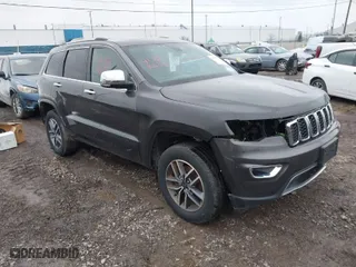 2020 Jeep Grand Cherokee Limited with VIN 1C4RJFBG8LC416558, listed as a IAAI auction lot 41738236 with 96,905 mi miles. Bid and sale history available at carsss.com. Image 1.
