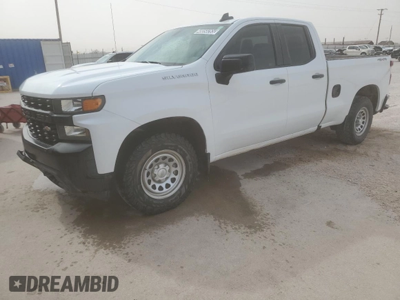 2020 Chevrolet Silverado 1500 Work Truck with VIN 1GCRYAEF0LZ165873, listed as a Copart auction lot 48058265 with 72,254 mi miles and Clean Title. Bid and sale history available at carsss.com. Image 1.