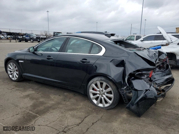 2013 Jaguar XF V6 SC with VIN SAJWJ0EF5D8S86103, listed as a Copart auction lot 47092875 with 0 mi miles and Salvage Title. Bid and sale history available at carsss.com. Image 2.