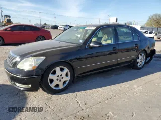 2004 Lexus LS 430 with VIN JTHBN36F140166572, listed as a Copart auction lot 50522515 with 177,689 mi miles and Salvage Title. Bid and sale history available at carsss.com. Image 1.