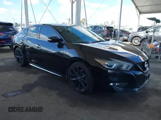 2018 Nissan Maxima SL with VIN 1N4AA6AP4JC371488, listed as a IAAI auction lot 42255682 with 96,696 mi miles and . Bid and sale history available at DreamBid. Image 1.